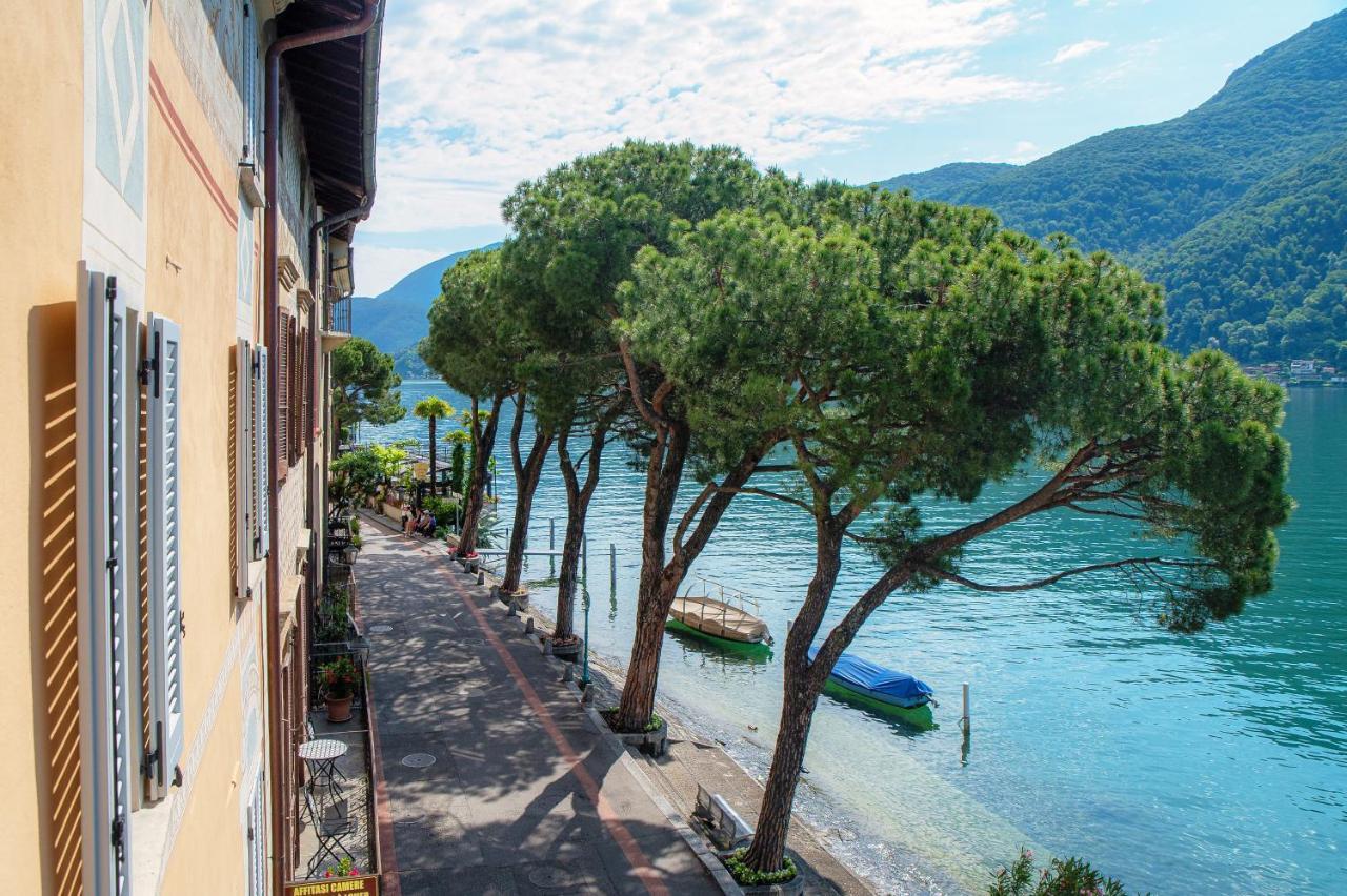 Il Balcone Sul Lago By Quokka 360 - Historic Lakeside Flat In モルコテ エクステリア 写真
